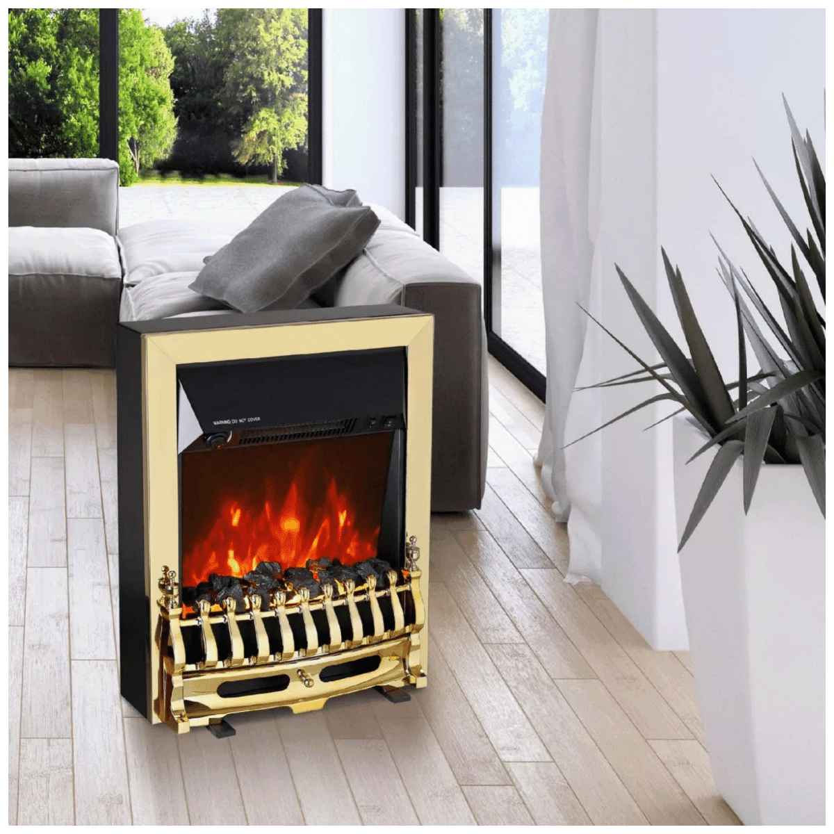 home Kamin, električni, samostojeći, 2000W - FKK25G