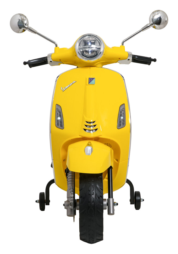 Licencirani motor na akumulator Vespa ROMA - žuta