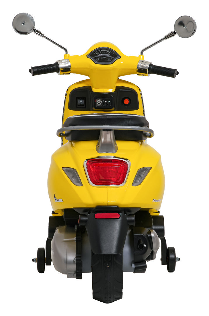Licencirani motor na akumulator Vespa ROMA - žuta