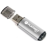 Platinet PMFE16S USB izbrisivi memorijski pogon 16 GB USB Tip-A 2.0 Srebro