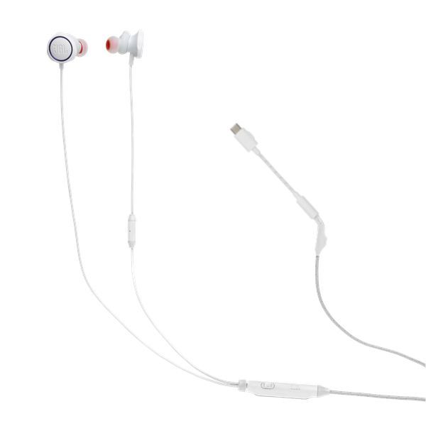 JBL Quantum 50C Slušalice Žičano U uhu Igranje Bijelo