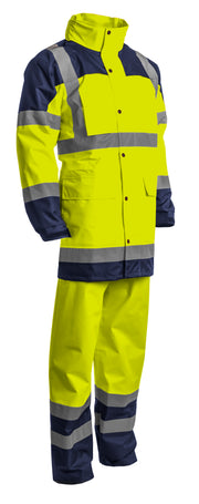 Signalizirajuće Hi-viz kišno odijelo HYDRA žuto-plavo