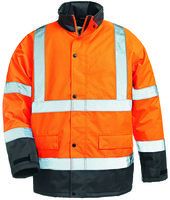 Signalizirajuća zaštitna Hi-viz parka ROADWAY narančasto/plava