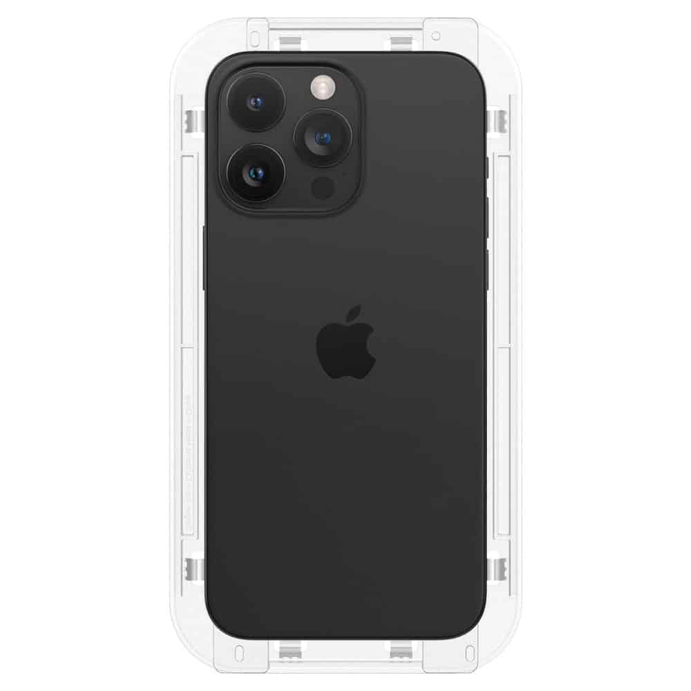Kaljeno steklo SPIGEN GLAS.TR EZ FIT IPHONE 15 PRO prozorno