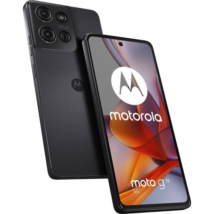 Motorola moto G75 5G 17,2 cm (6.78") Hibridni dvostruki SIM Android 14 USB Tip-C 8 GB 128 GB 5000 mAh Sivo