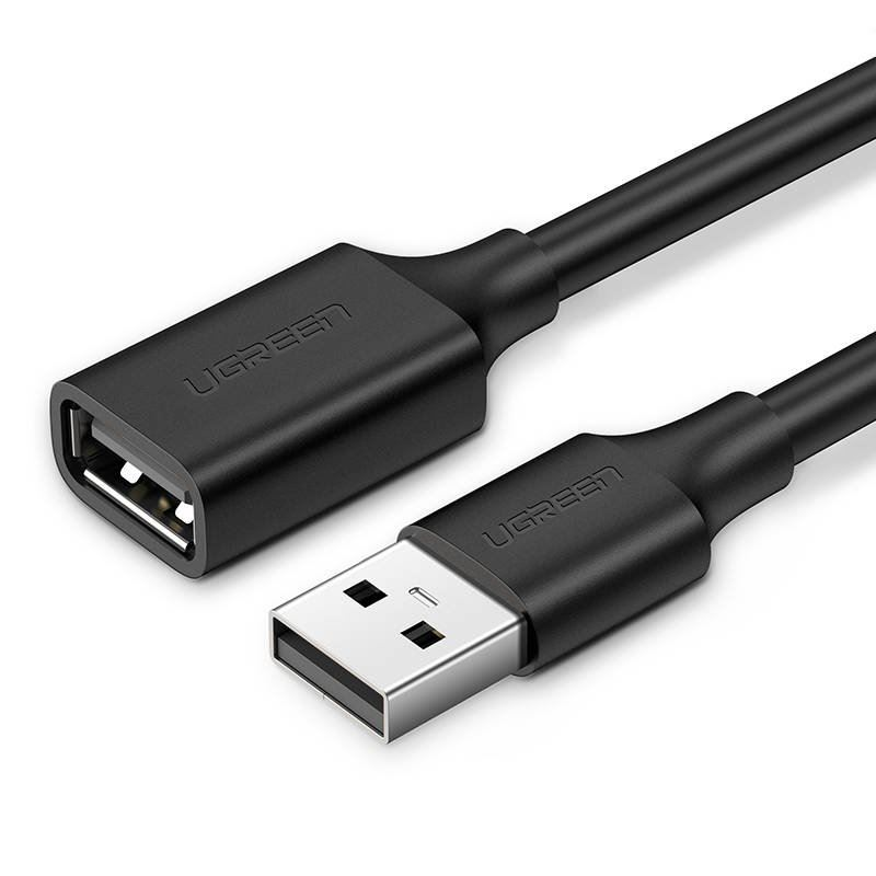 Ugreen 10316 USB kabel 2 m USB 2.0 USB A Crno