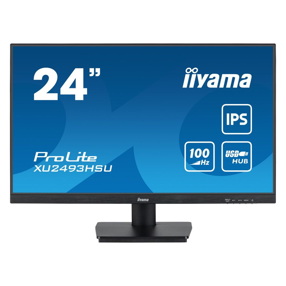 iiyama ProLite XU2493HSU-B7 računalni monitor 60,5 cm (23.8") 1920 x 1080 pikseli Full HD LED Crno