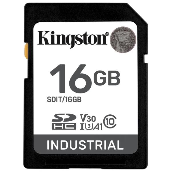 Kingston Technology Industrial 16 GB SDHC UHS-I 10.razred