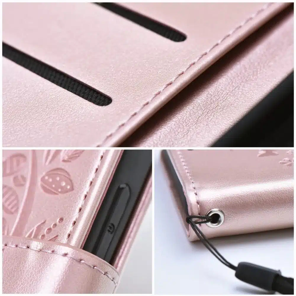 MEZZO ovitek za SAMSUNG GALAXY A54 5G drevo rose gold