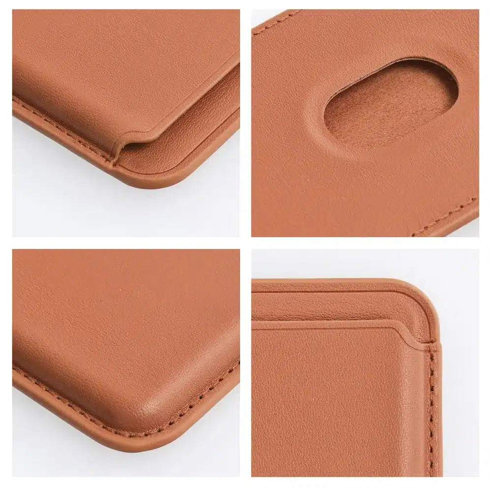 Usnjena magnetna denarnica Mag Wallet, rjava