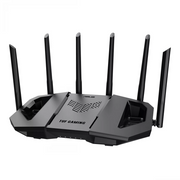 ASUS 90IG0A30-MO9C00 bežični usmjerivač 2.5 Gigabit Ethernet Tri pojasa (2,4 GHz / 5 GHz / 6 GHz) Crno