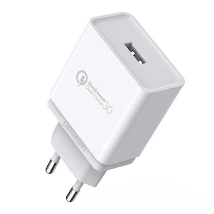 Ugreen 10133 punjač za mobitel Pametni telefon Bijelo USB Brzo punjenje U zatvorenom