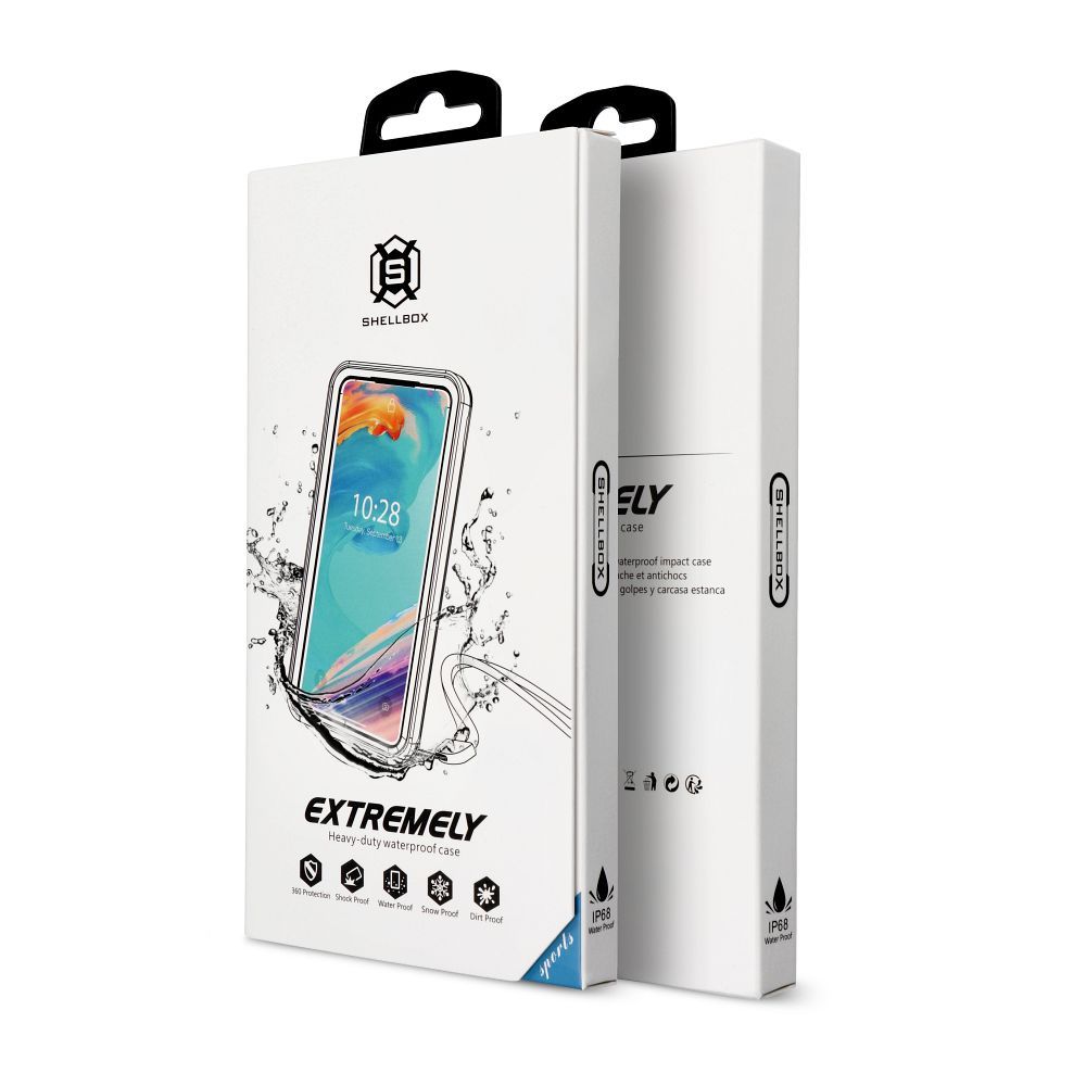 Shellbox Dot MagSafe kompatibilna vodootporna maskica za iPhone 17 Pro Max - crna