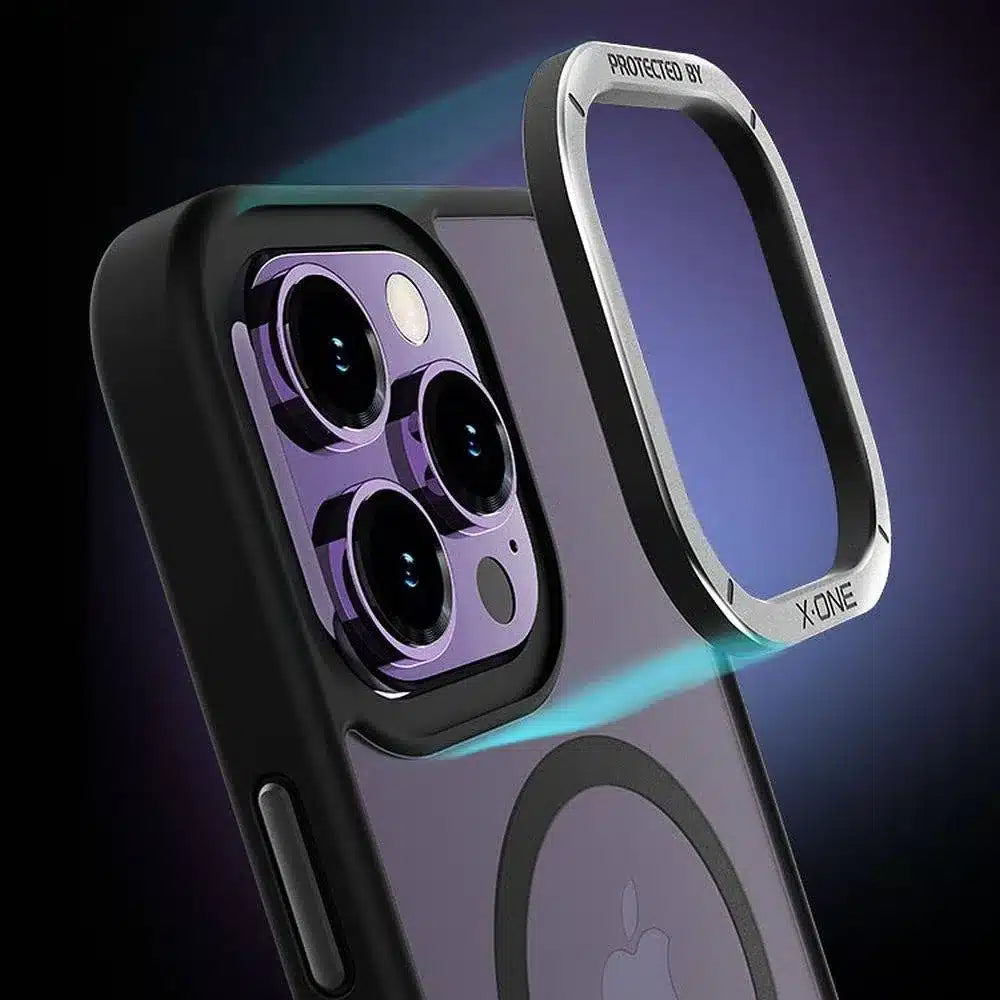 X-ONE Dropguard Magnetic Case Air (MagSafe kompatibilen) - za Apple iPhone 15 črna