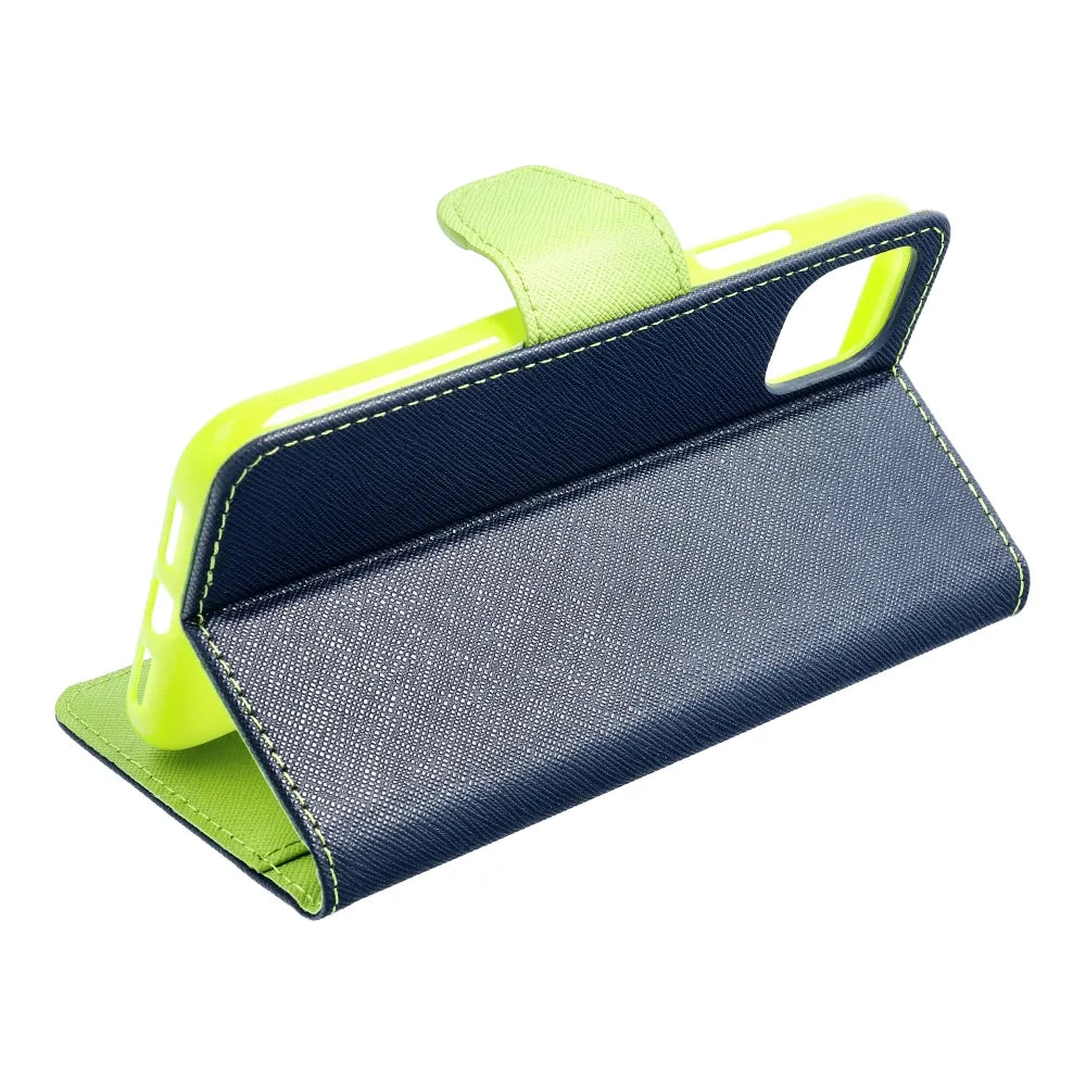 Fancy Book etui za XIAOMI Redmi 13c / POCO C65 temno modra / limeta