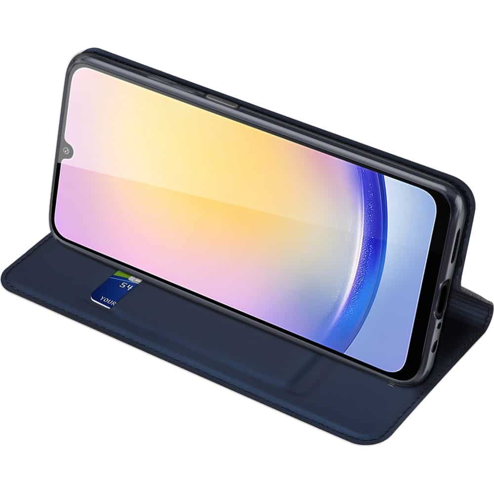 DUX DUCIS Skin Pro – preklopna torbica za Samsung Galaxy A25 5G – modra