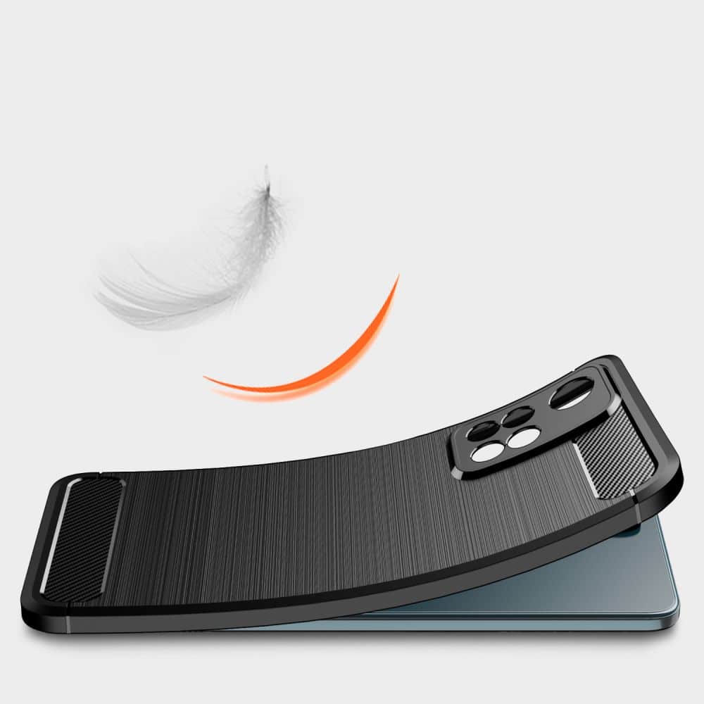 TECH-PROTECT TPUCARBON OVITEK ZA XIAOMI REDMI NOTE 11 PRO+ PLUS 5G ČRNI