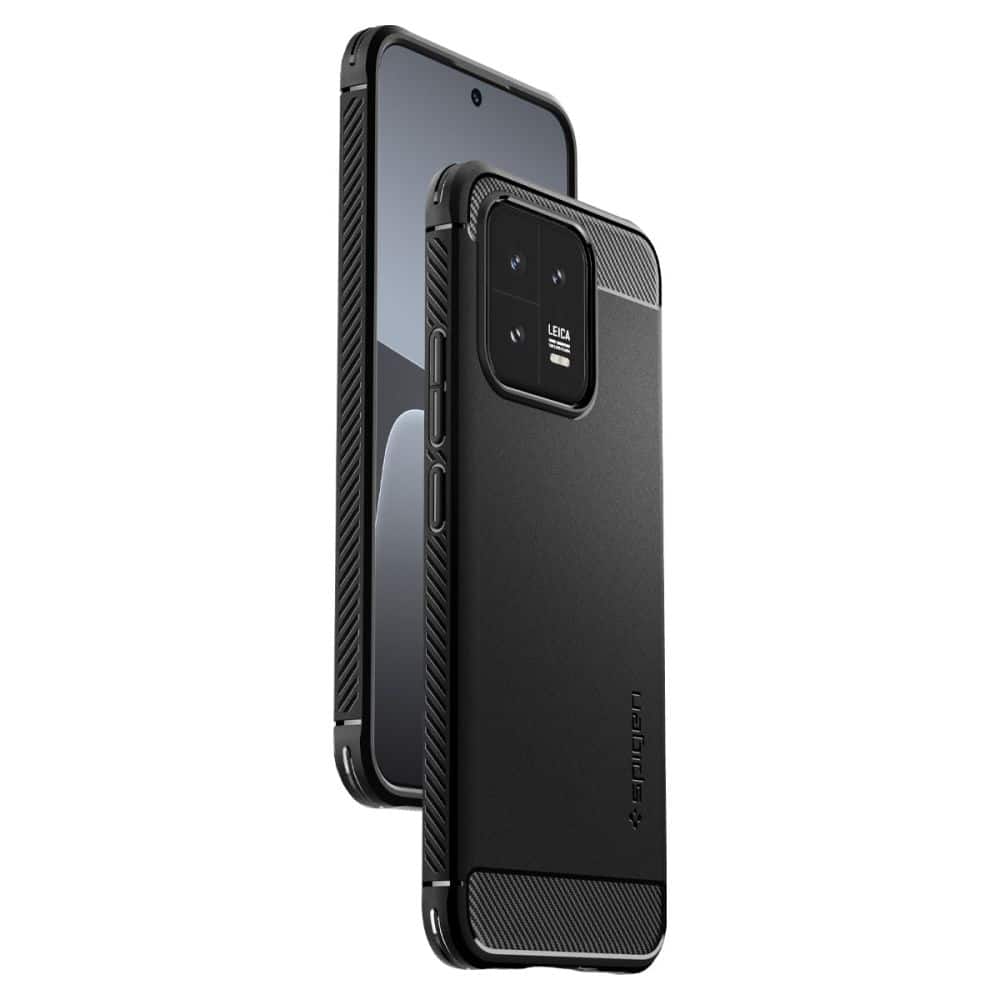 SPIGEN RUGGED ARMOR MASKA ZA XIAOMI 13 MAT ČRNA