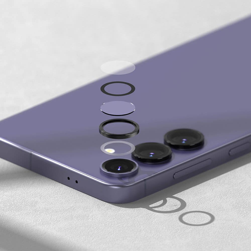 Ringke – Steklo okvirja leče kamere – Samsung Galaxy S24 Plus – črno