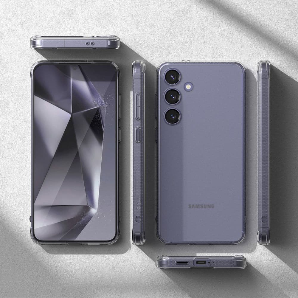 Ringke Fusion ovitek za Samsung Galaxy S24 – mat prozoren