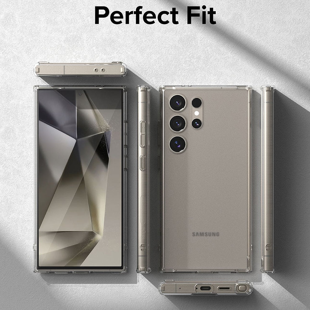 Ringke Fusion ovitek za Samsung Galaxy S24 Ultra – mat prozoren