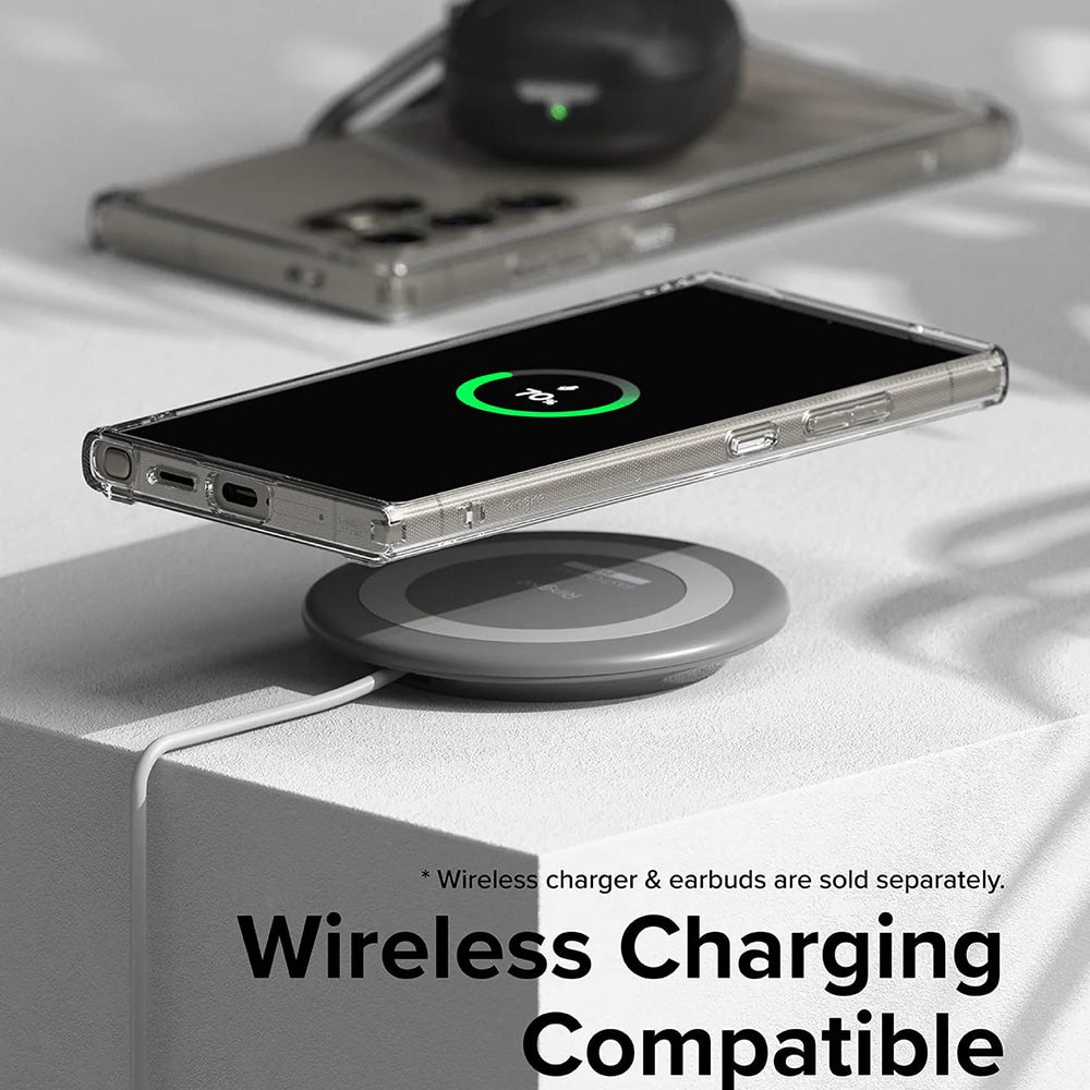 Ringke Fusion ovitek za Samsung Galaxy S24 Ultra – mat prozoren