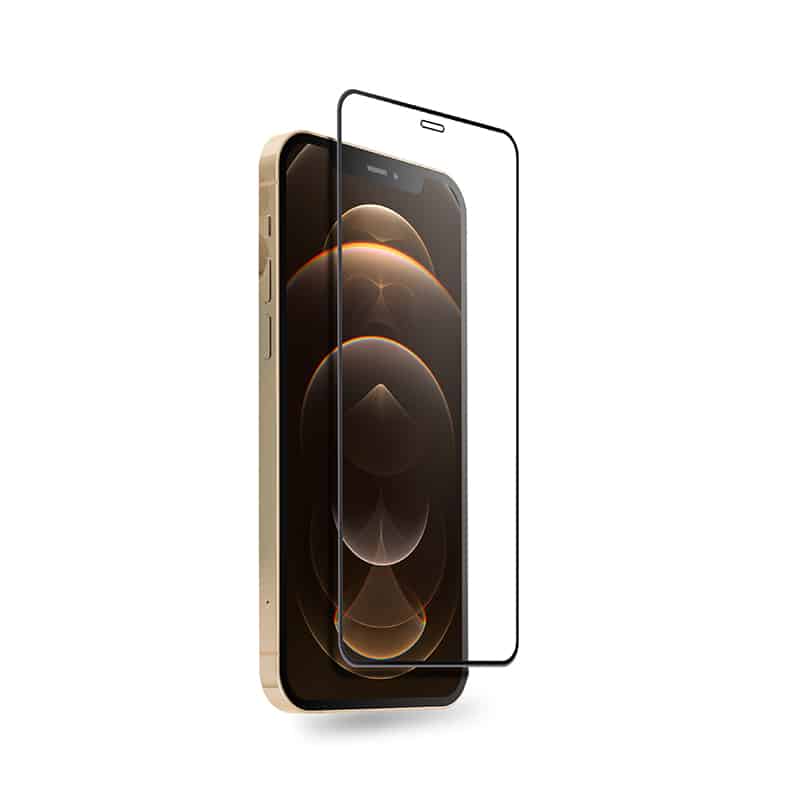 CRONG 3D ARMOUR GLASS KALJENO STEKLO ZA CEL ZASLON IPHONE 12 PRO MAX + OKVIR ZA NAMESTITEV