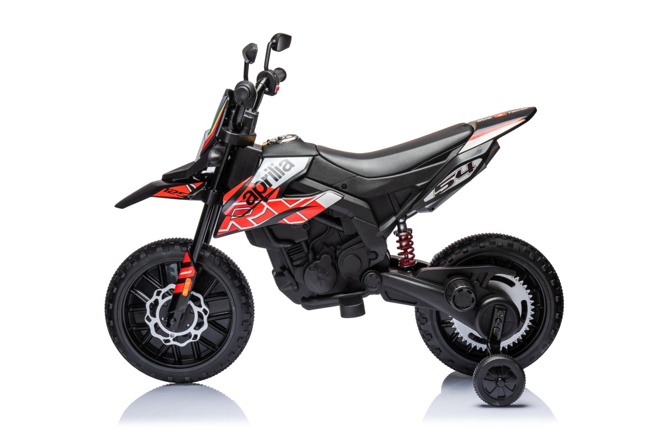 Licencirani motor na akumulator Aprilia RX - crveni