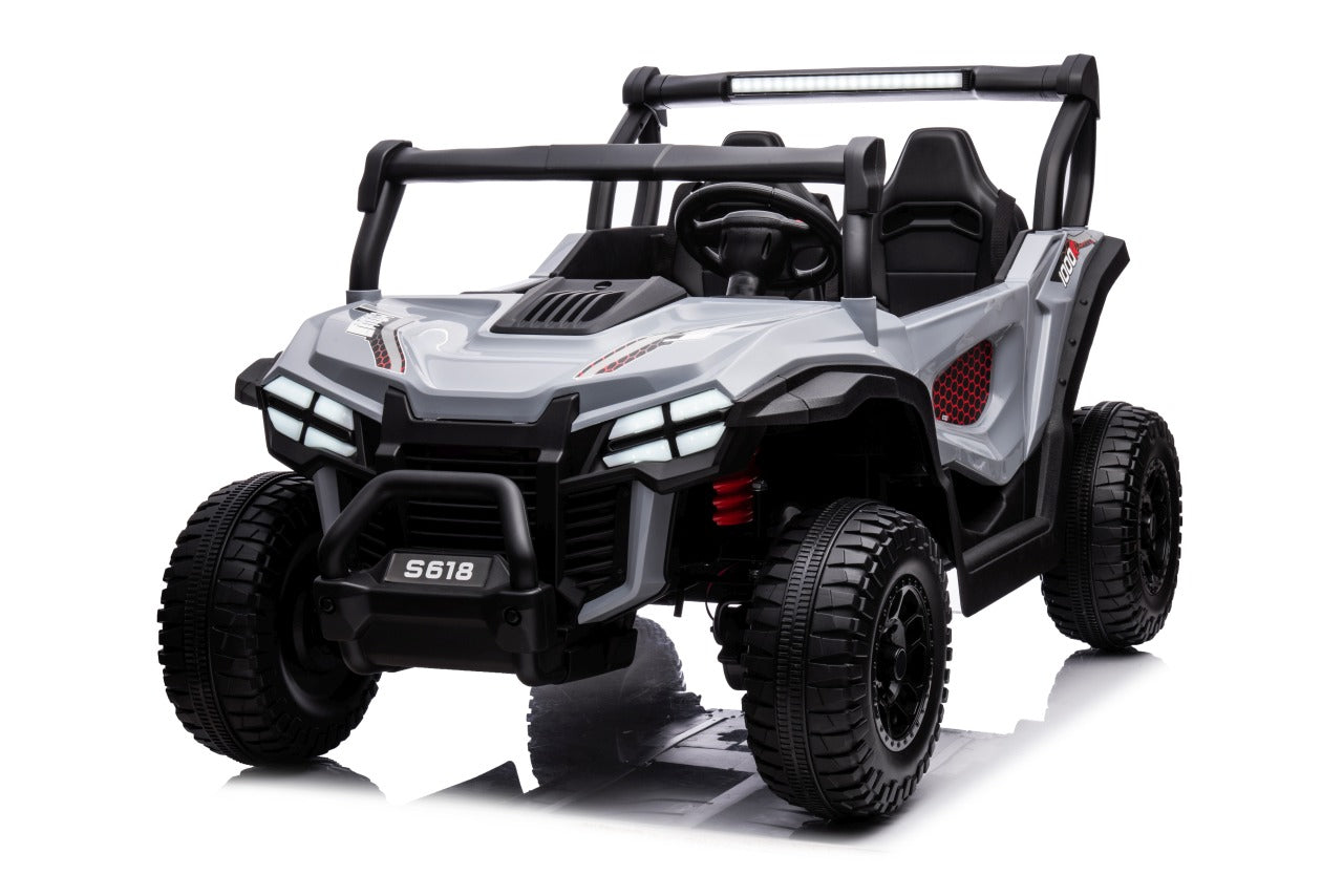 Buggy na akumulator Gravity 4x4 - dvosjed - sivi
