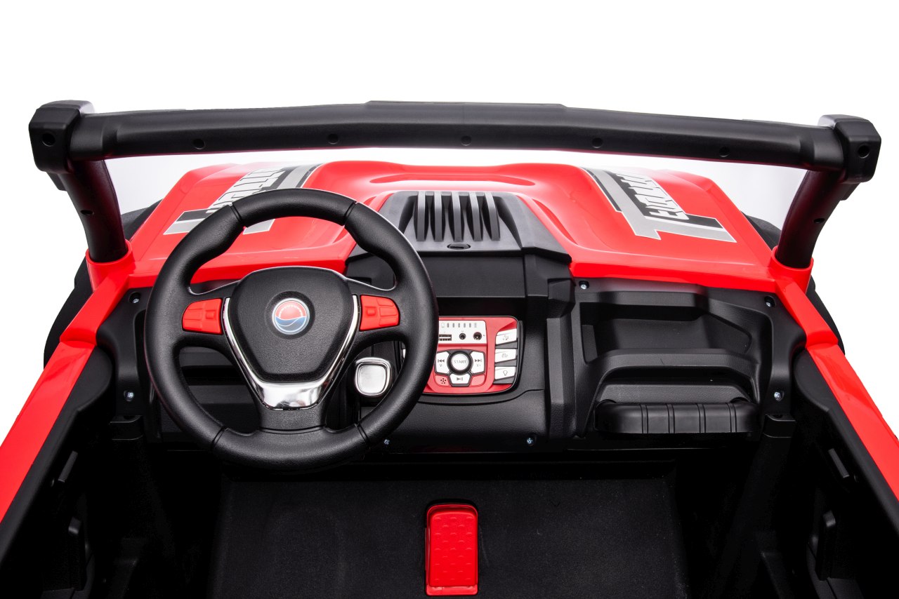 Buggy na akumulator Gravity 4x4 - dvosjed - crveni