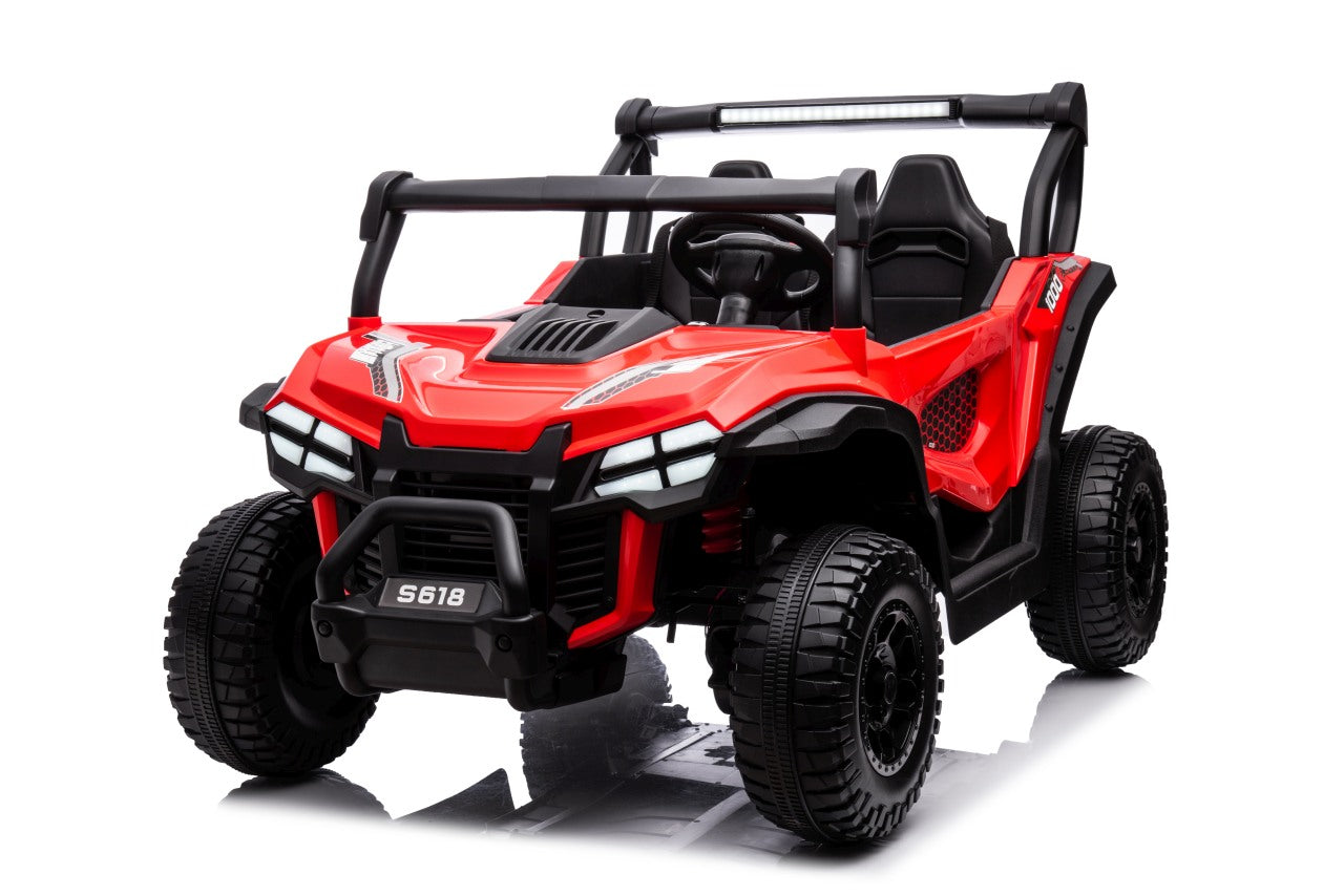 Buggy na akumulator Gravity 4x4 - dvosjed - crveni