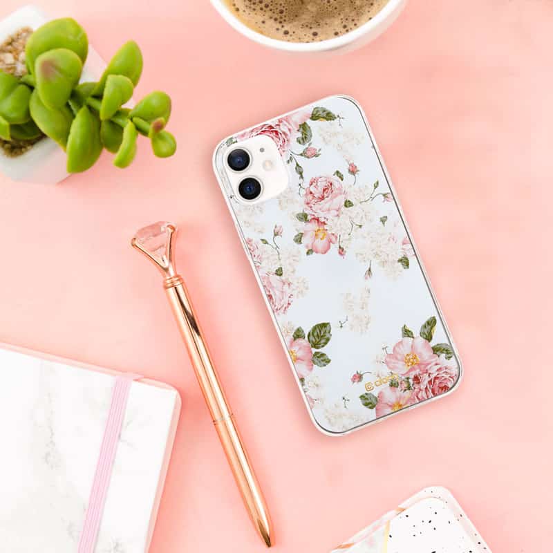Crong Flower Case ovitek za iPhone 12 mini
