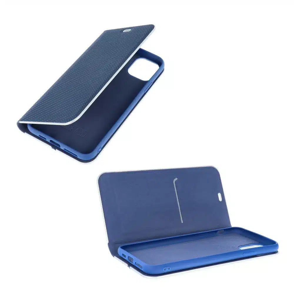 LUNA Book Carbon ovitek za XIAOMI Redmi NOTE 12 PRO Plus 5G moder