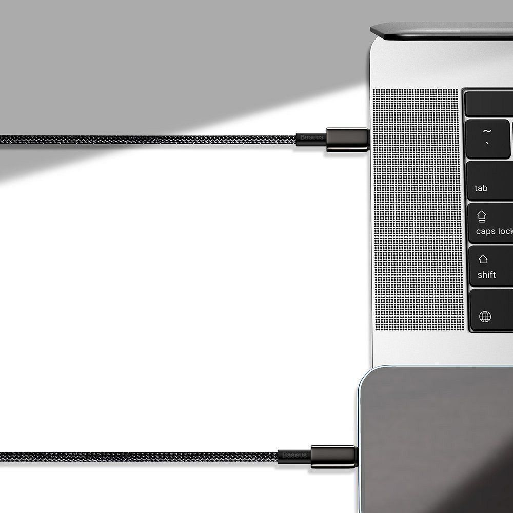 BASEUS kabel tip C na Lightning PD 20W volframovo zlato CATLWJ-01 2m črn