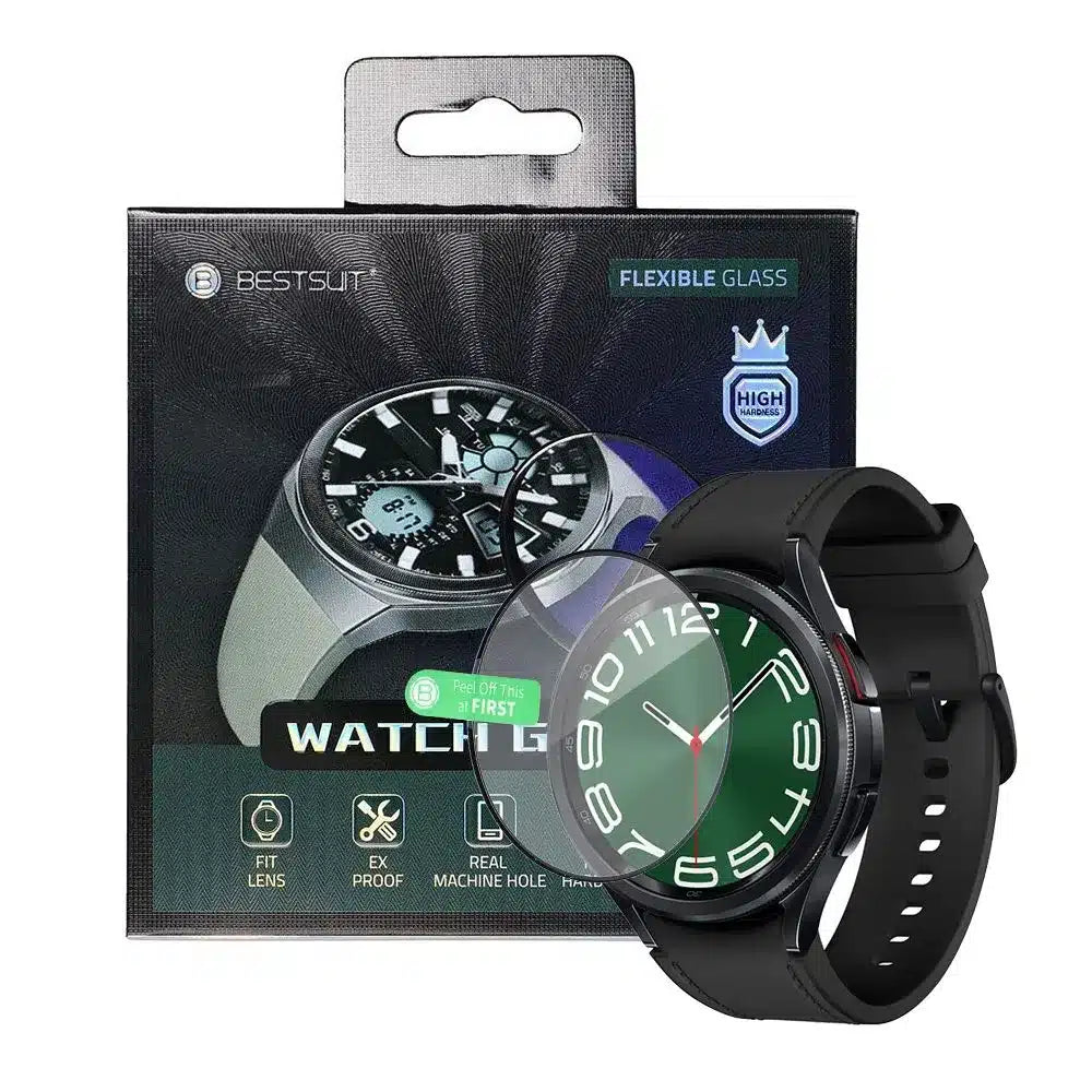Bestsuit fleksibilno hibridno steklo za Samsung Galaxy Watch 6 Classic 47 mm