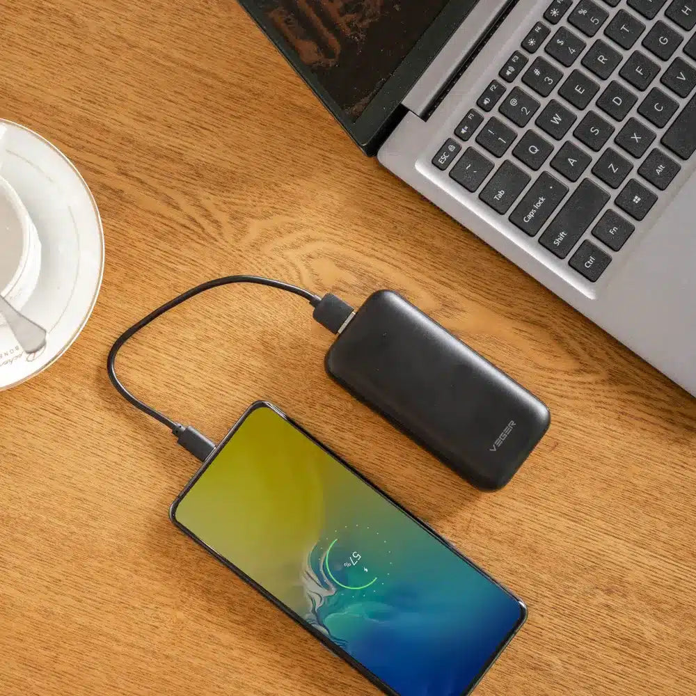 VEGER powerbank 10.000 mAh PD QC3.0 3A 20W S10 (W1135) črn