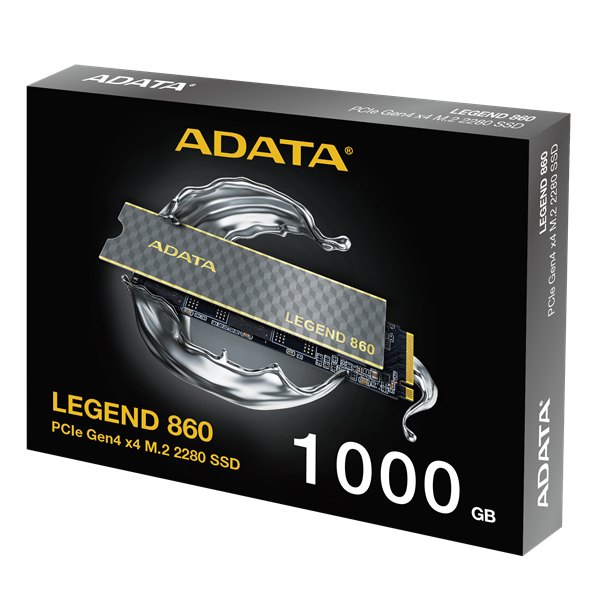 ADATA LEGEND 860 SLEG-860-1000GCS unutarnji SSD 1 TB M.2 PCI Express 4.0 NVMe 3D NAND