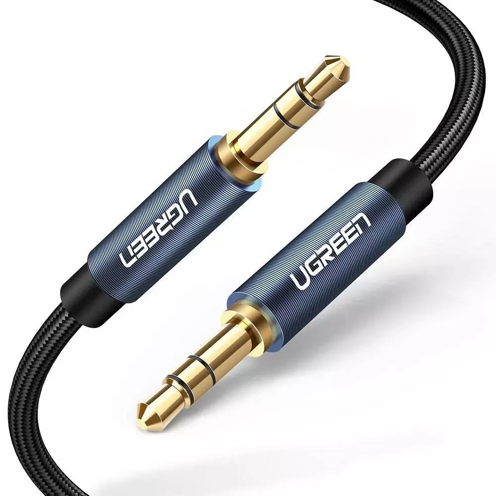 Ugreen 10687 audio kabel 2 m 3.5mm Plavo