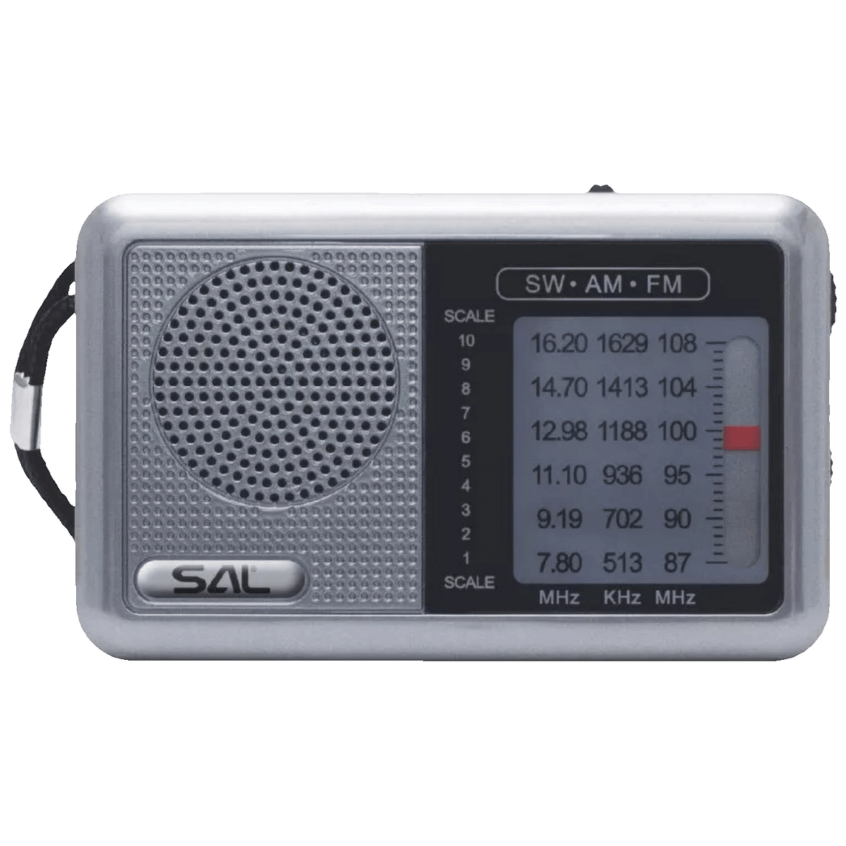 SAL Radio prijemnik, AM / FM / SW, Li-ion 18650 baterija - RPC6CH