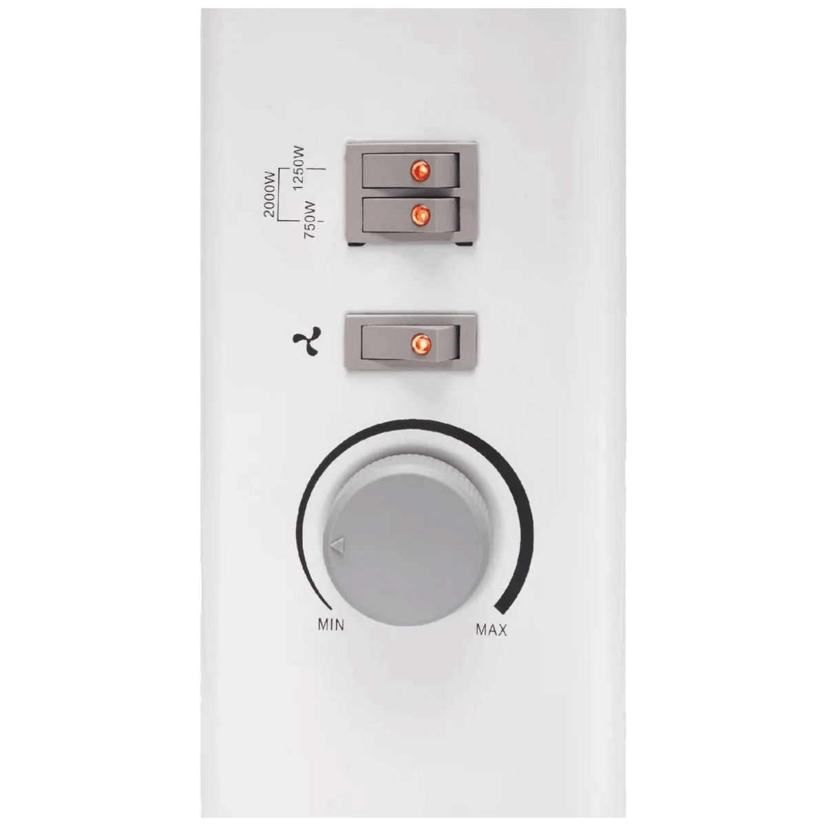 home Konvektor,električna panel grijalica sa ventilatorom, 2000W - FK343 TURBO