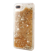 Futrola s tekućim šljokicama za Apple iPhone 6 Plus/iPhone 6s Plus/iPhone 7 Plus/iPhone 8 Plus - Zlatna KP26764