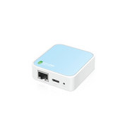 TP-Link TL-WR802N bežični usmjerivač Brzi Ethernet Jednofrekvencijski (2,4 GHz) Plavo, Bijelo