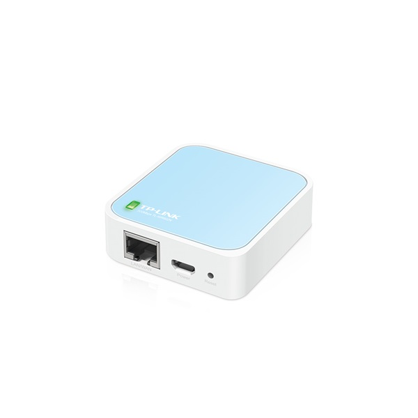 TP-Link TL-WR802N bežični usmjerivač Brzi Ethernet Jednofrekvencijski (2,4 GHz) Plavo, Bijelo