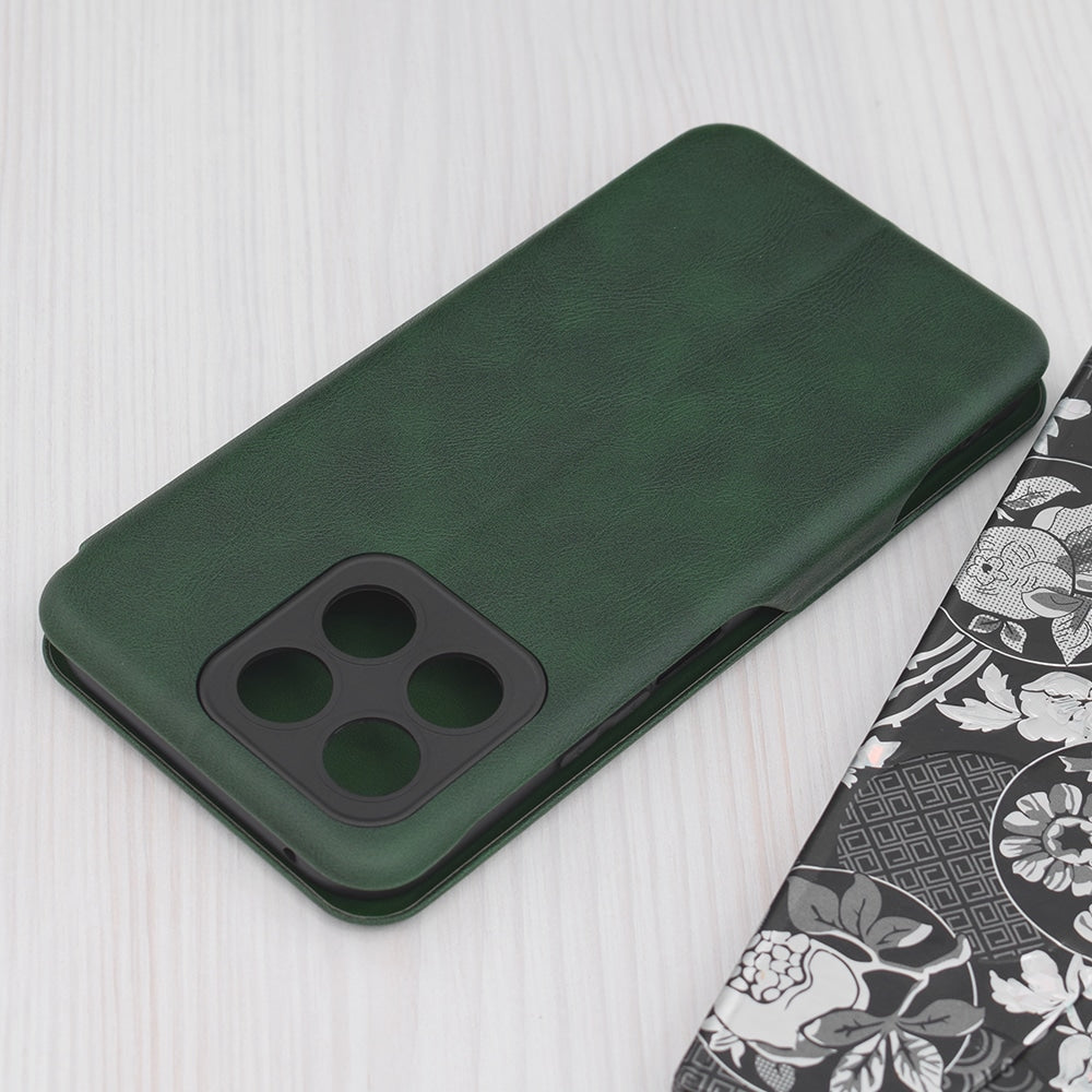 Techsuit Safe Wallet Plus preklopna torbica za Honor X8b – temno zelena
