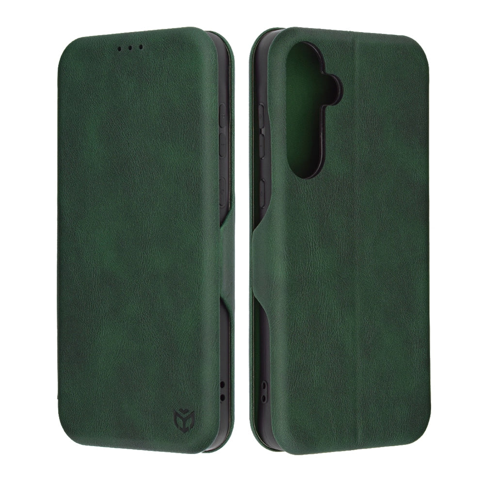 Techsuit Safe Wallet Plus preklopna futrola za Samsung Galaxy A55 5G – tamno zelena