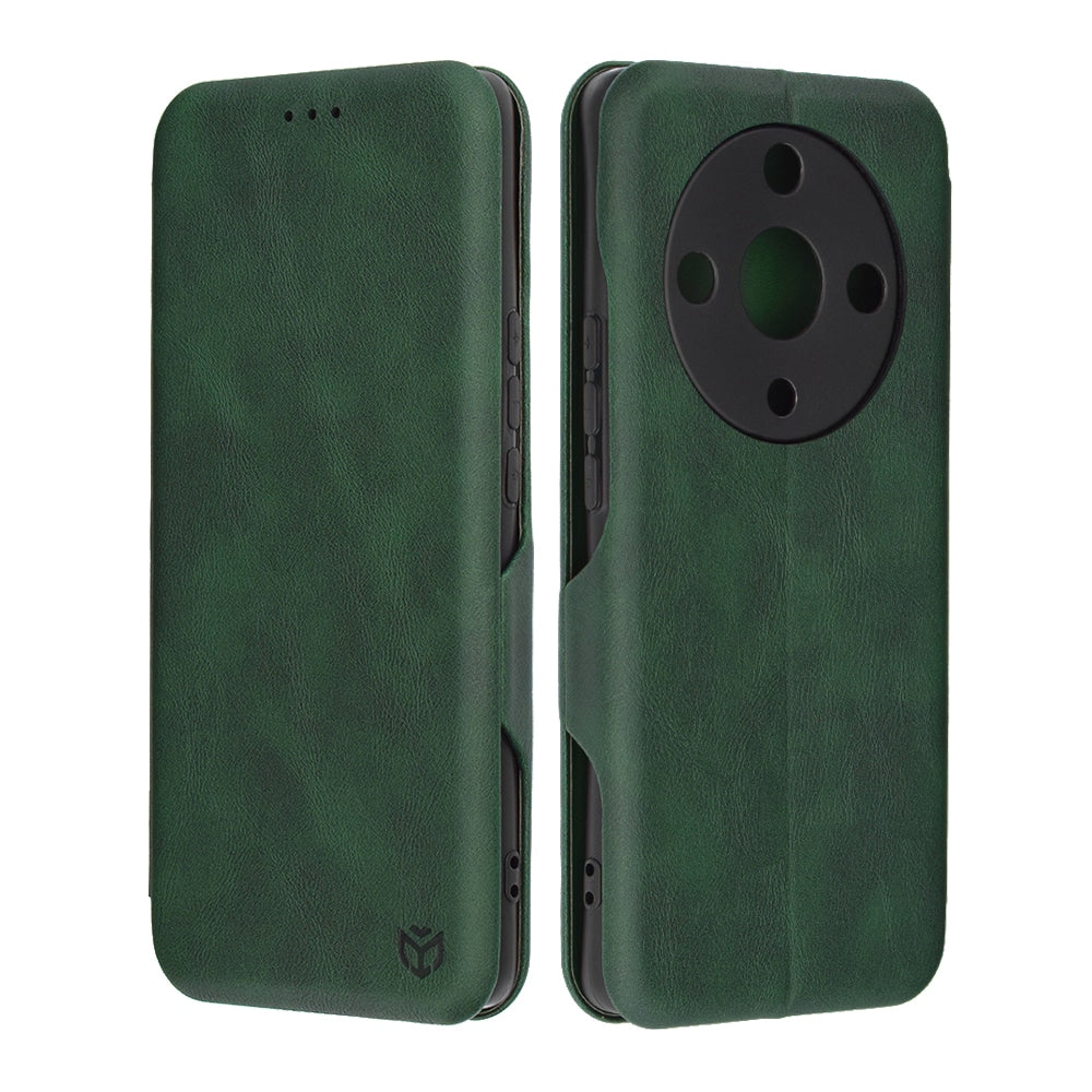Techsuit Safe Wallet Plus preklopna futrola za Honor Magic6 Lite– tamno zelena