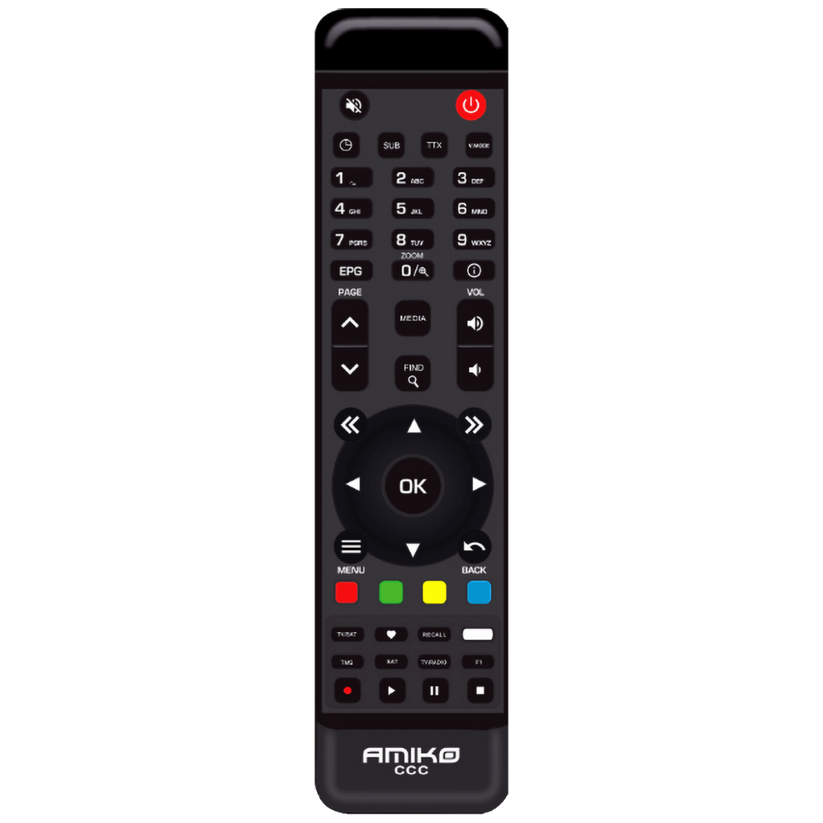 Amiko Prijemnik satelitski, DVB-S2, Full HD, H.265 / HEVC, WiFi - MINI HD365 WiFi