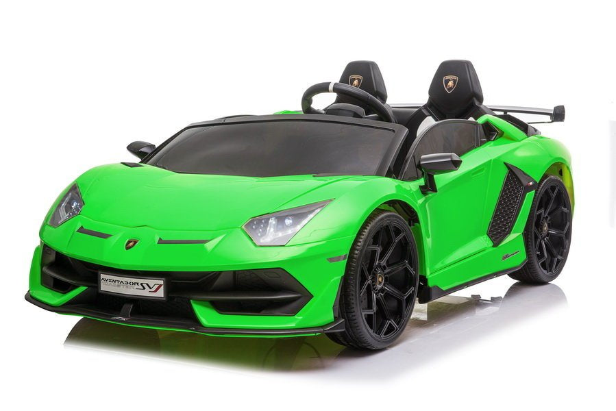 Licencirani auto na akumulator Lamborghini Aventador SX2028 - dvosjed - zeleni