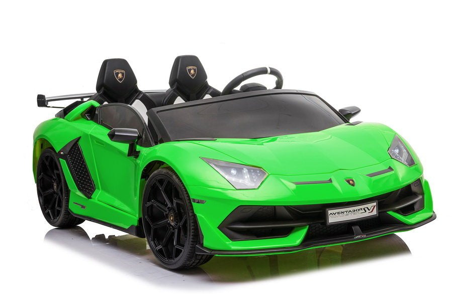 Licencirani auto na akumulator Lamborghini Aventador SX2028 - dvosjed - zeleni