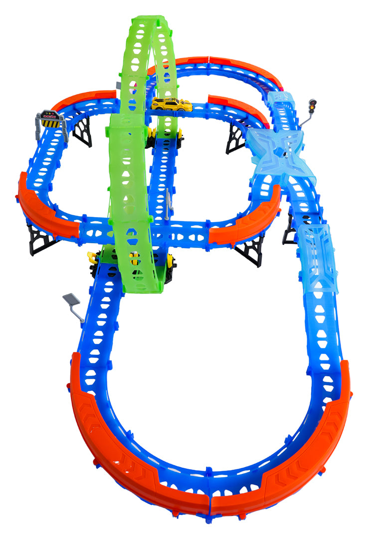 Staza za trke koja svijetli u mrakuk - 63 elemenata